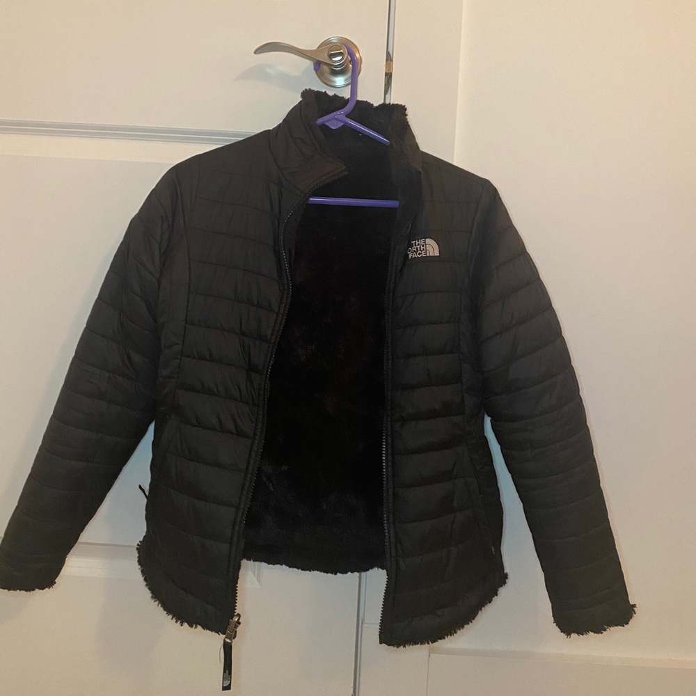 North face Girls Reversible Coat